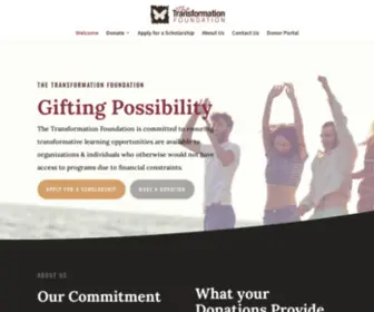 Transformationfoundation.org(The Transformation Foundation) Screenshot