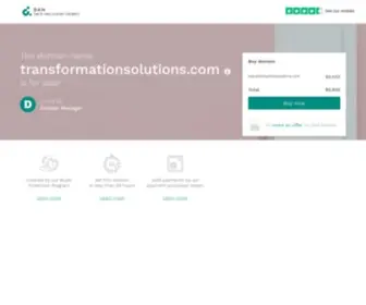 Transformationsolutions.com(transformationsolutions) Screenshot