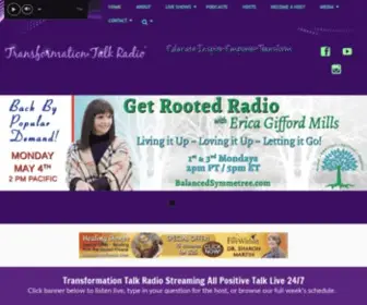 Transformationtalkradio.com(Live Streaming Positive Talk Radio and Self Help Podcasts) Screenshot