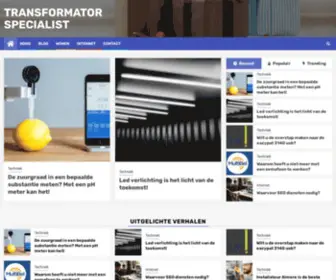 Transformatorspecialist.nl(Transformator Specialist) Screenshot