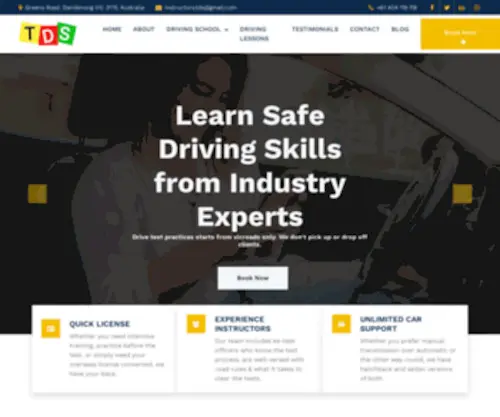 Transformersdrivingschool.com.au(Driving School Melbourne) Screenshot