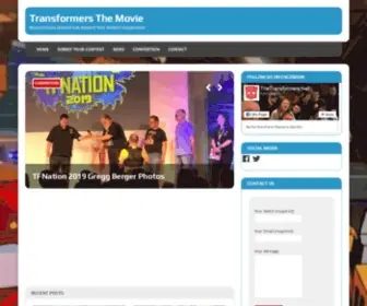 Transformersthemovie.com(Transform, and roll out) Screenshot