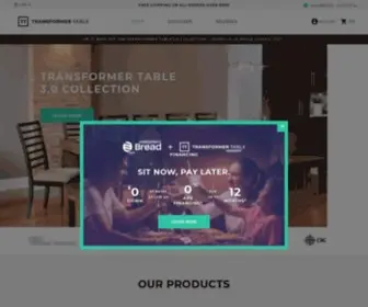 Transformertable.com(Transformer Table) Screenshot