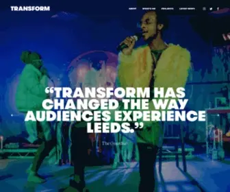 Transformfestival.org(Transform Festival) Screenshot