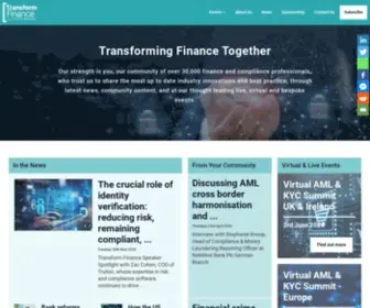 Transformfinance.media(Transform Finance) Screenshot