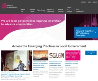 TransformGov.org(Transforming Local Government) Screenshot