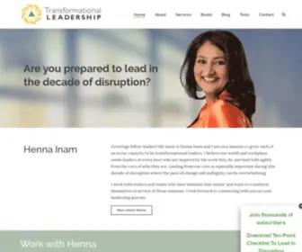 Transformleaders.tv(Home Transform Leaders) Screenshot