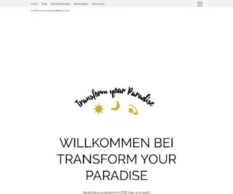 Transformyourparadise.com(Romina Berger) Screenshot