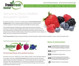 Transfresh.com(Tectrol Modified Atmospheres Transfresh) Screenshot