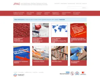 Transfusionguidelines.org.uk(JPAC) Screenshot