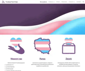 TransfuzJa.org(Fundacja Trans) Screenshot