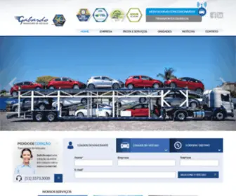 Transgabardo.com.br(Transportes Gabardo) Screenshot