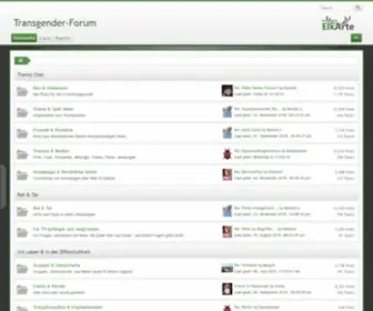 Transgender-Forum.com(TG-Forum) Screenshot