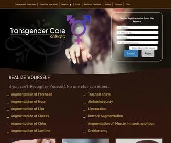 Transgendercare.in(Best Transgender treatment care in Kolkata by Dr) Screenshot