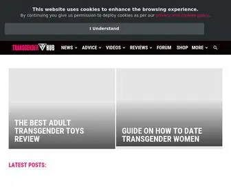 Transgenderhub.com(The Transgender Hub) Screenshot