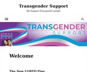 Transgendersupport.org(We Support Transgender people) Screenshot