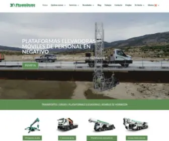 Transgruma.com(Alquiler de CAMION GRUA EN MADRID) Screenshot