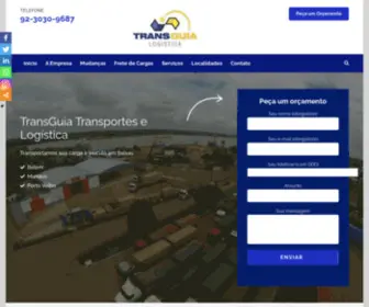 Transguialogistica.com.br(TransGuia Logistica) Screenshot