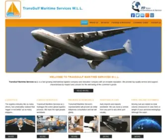 Transgulfmaritime.com(Trans Gulf Maritime Services) Screenshot