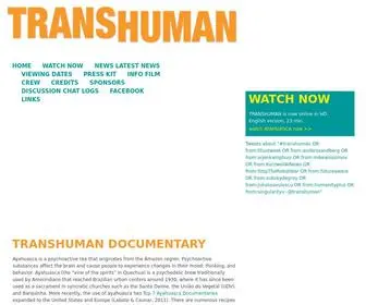 Transhumandoc.com(TRANSHUMAN documentary) Screenshot