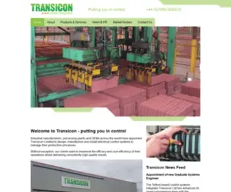 Transicon.co.uk(Transicon) Screenshot