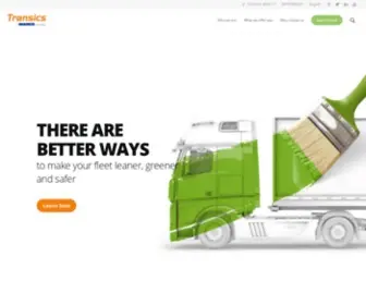 Transics.com(A WABCO company) Screenshot