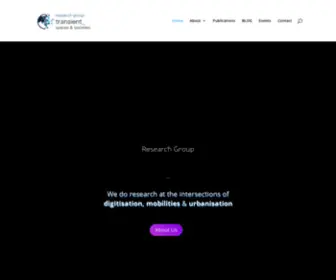Transient-Spaces.org(Transient Spaces and Societies) Screenshot