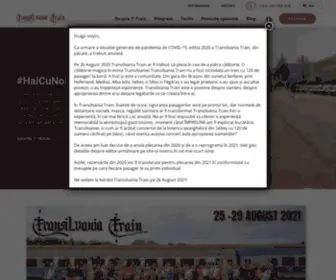 Transilvania-Train.com(Experience cultural uplifting events) Screenshot