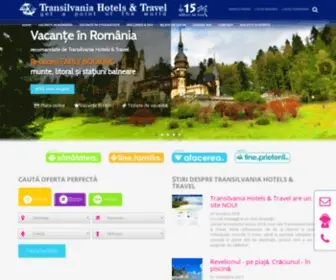 Transilvaniatravel.com(Transilvania Travel) Screenshot