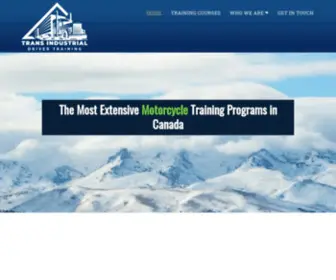 Transindustrial.ca(Our certified instructors have the experience) Screenshot