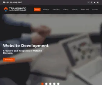 Transinfosolutions.com(Digital Marketing Agency) Screenshot