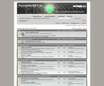 Transistornet.de(Im Elektroforum) Screenshot