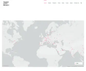 Transitcosts.com(Construction Costs of Urban Rail Projects All Over the World) Screenshot