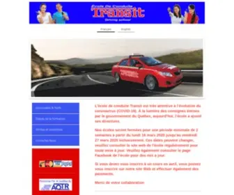 Transitdrivingschool.com(École de conduite Transit) Screenshot