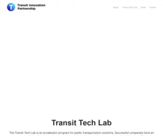 Transitinnovation.org(The Transit Innovation Partnership) Screenshot