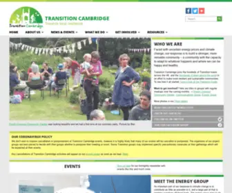 Transitioncambridge.org(Transition Cambridge) Screenshot