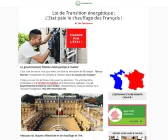 Transitionenergie.com(Solution pour vos panneaux solaires) Screenshot