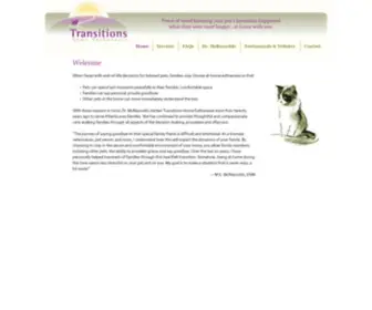 Transitionshomeeuthanasia.com(Trasitions Home Euthanasia) Screenshot