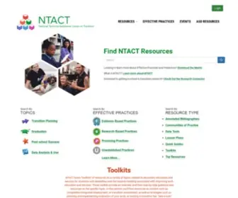 Transitionta.org(NTACT) Screenshot