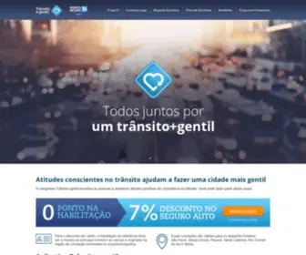 Transitomaisgentil.com.br(Trânsito) Screenshot