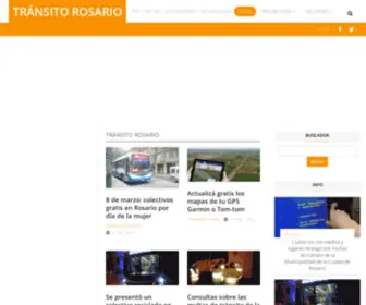 Transitorosario.com(Tránsito Rosario) Screenshot