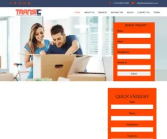 Transitpackers.com(Best Packers and Movers in Bangalore) Screenshot