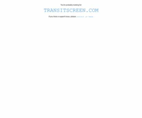 Transitscreen.io(Transitscreen) Screenshot