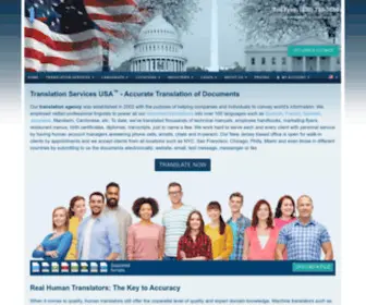 Translation-Services-Usa.com(Translation Services Company) Screenshot