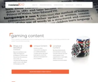 Translation100.com(IGaming Translations) Screenshot