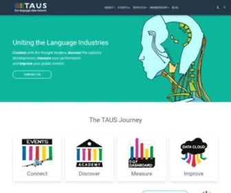 Translationautomation.com(Discover TAUS) Screenshot