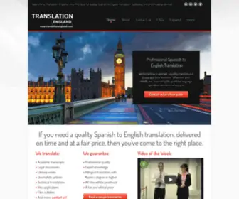 Translationengland.com(Translation England) Screenshot