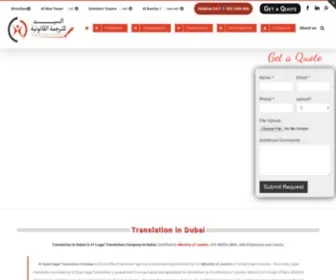 Translationindubai.com(AL Syed Legal Translation) Screenshot