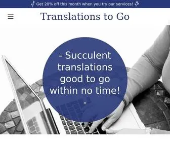 Translationstogo.co.uk(High Quality) Screenshot