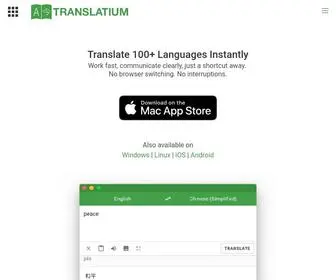 Translatium.app(Translate 100) Screenshot